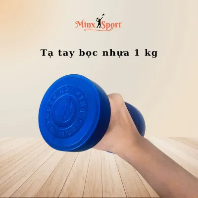 Tạ tay 1kg tạ nhựa cầm tay 1kg đã nhồi sẵn giúp tăng cường sức khỏe và rèn luyện cơ bắp