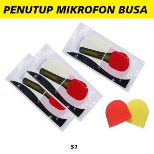 RAYHAYES Aksesoris Mikrofon Sekali Pakai Microphone Non Woven Penutup Busa Tahan Angin Mic
