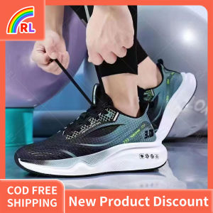 New 2024 Running shoes for men Soft Sole Shock Absorbing Sports Shoes Ultra Light Versatile Running Shoes Mesh Basketball Shoes