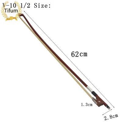Local Shop✨】Classical Violin Bow 4/4 Full Size Student Violin Bow Well Balanced Real Mongolian Horse Hair For Professional Player Beginner