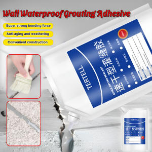 Wall Waterproof Grouting Adhesive Floor Crack Repair Adhesive Reform Gap Grouting Fix Glue Crack-Proofing Leak-Proofing Refill Agent