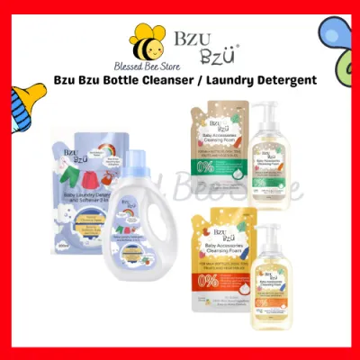 BZU BZU Baby Accessories Foaming Cleanser Baby Bottle Cleanser | Baby Laundry Detergent and Softener