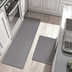 kitchen mat waterproof floor High quality Anti-fatigue Oil-proof foot rug Long Kitchen Floor Mats non-slip Foot Pad rug Household Environmental carpet Rubber matting Anti-skid Mats Floor Mat bath mats anti slip bathroom