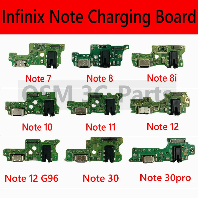 Charging board port Replacement for Infinix Note 8i 10 11