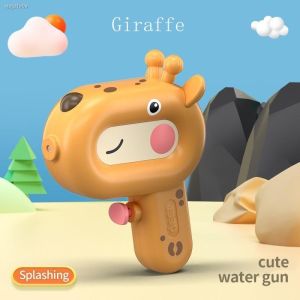 Children s toy dinosaur Giraffe water small Cute water gun double spray cartoon