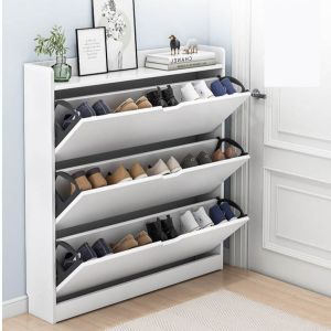 Really Good Shop ตู้รองเท้า ชั้นชั้นวางรองเท้า ชั้นวางรองเท้า อุปกรณ์จัดเก็บรองเท้าตู้วา รองเท้าบานเปิด-ปิด ตู้อเนกประสงค์เก็ ตู้เก็บรองเท้า
