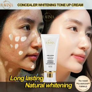 【RAVINIA】Tone up cream Concealer whitening tone up cream 60g/lazy cream Moisturizing Makeup Concealer Skin Brightening Cream