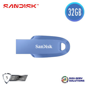 Sandisk Ultra Curve USB 3.2 Flash Drive ~ 32GB - NAVY BLUE