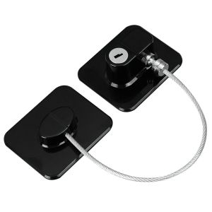 Khóa cửa sổ cửa ra vào tủ lạnh có Ổ khóa mật mã đảm bảo an toàn cho trẻ em có chìa khóa -LUMBL