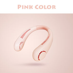 Skyblue Mini Neck Fan Bladeless Cooling USB Rechargeable Sports Fans Lazy Neck Hanging Fan Mini Kipas Kecil Cooling 无叶风扇