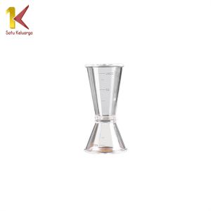 Satu Keluarga Jigger Cup Transparan C1163 Jigger Plastik 10/20ml 20/40ml Gelas Ukur Measuring Cup
