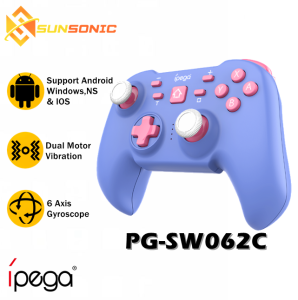 IPega PG-SW062C Bull Demon Wireless Bluetooth Controller with Six Axis Gyroscope For N.S/ Android/ IOS/ Windows PC