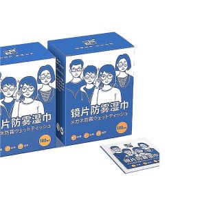 Khăn lau kính Jiezhiliangpin khăn giấy chống bám hơi nước giấy lau kính chống mờ sương mồ hôi chống nhờn