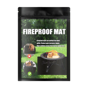 Oversized Fireproof Double-Sided Grill Pad Flame Retardant Heat Resistant Patios Protectors Barbecue Supplies