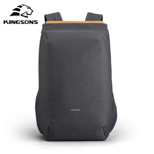Kingsons 15.6 New Waterproof Backpacks USB Charging School Bag Anti-theft Men And Women Backpack For Laptop Travelling Mochila