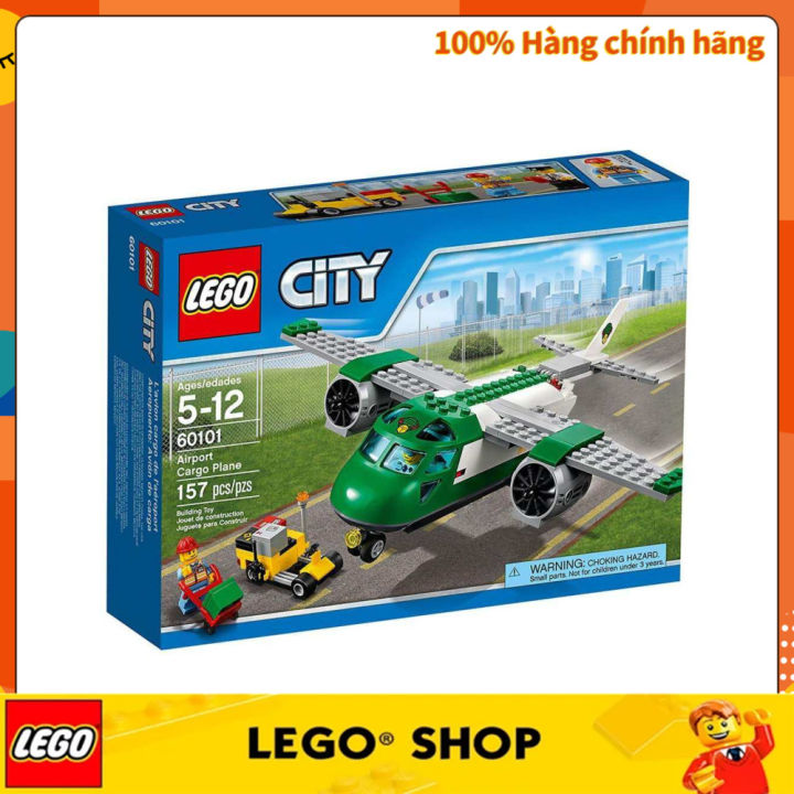 [100% chính hãng] LEGO 60101 City Airport Cargo Plane 157pcs 5+ lego ...