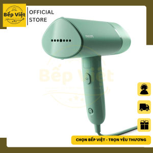 Bàn ủi hơi nước cầm tay Philips STH3010 với tay cầm gấp gọn công suất 1000W - Bảo hành 24 tháng