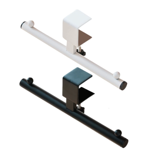 Heavy Duty Carbon Steel Bookbags Hanger For Desk Edge Easy Installation Bag Hanging Hook School Office Storage Solution