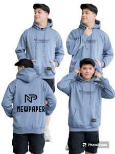 Hoodie Newpaper Bordir Timbul Wanita Pria Terbaru//Sweater Hoodie Wanita Terbaru//Hoodie Bordir Timbul 3D Murah Terbaru