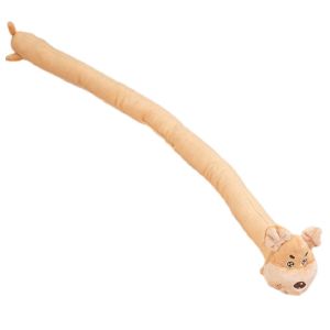 GLOBALTREE Cartoon Squeaky Dog Toy 94cm Sausage Dog Cleaning Tooth Chew Toy Pet Vocal Toy Bite-resistant Pet Interactive Toys Relieve Boredom