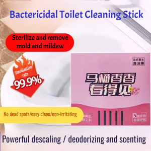 Bathroom antibacterial deodorant cleaner removes stains/odors Sterilizing toilet cleaning stick