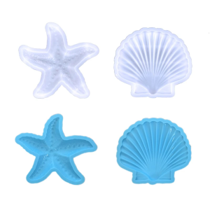 Starfish Epoxy Resin MoldSeashell Silicone Resin Mold Starfish Epoxy Casting Mold for DIY Wall HangingsHome Decoration