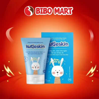 Kem Bôi Chàm Sữa Kutieskin 30gr Kem Dưỡng Cho Bé Mụn Sữa Mụn Nước Khô Da Viêm Da Cơ Địa An Toàn Lành Tính - Bibo Mart