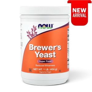 NOW Foods Brewers Yeast Powder Unflavored 454g 1lb