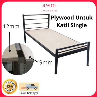 AWM Single Bed Papan Katil Plywood board for Bedframe Support 9mm 12mm grade a GREG A GREG Eksport grade export