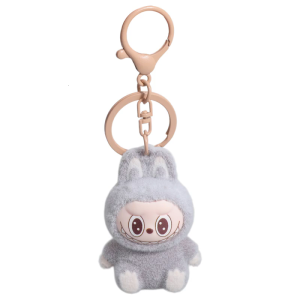 Hình anime Mặt dây chuyền sang trọng búp bê Anime Charm Gắn Túi Móc Chìa Khóa ngồi búp bê Anime Keychain Ba lô đồ trang trí treo quà tặng