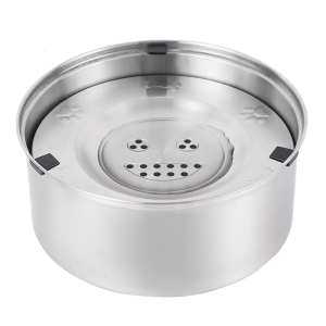 Durable Stainless Steel Pet Dog Bowl Spill Proof Anti Slip Base Large Breeds Pet Easy to Clean 1L/3L