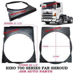 J02S08 FAN SHROUD HINO 700 SERIES LORRY TRUCK AKSESORI