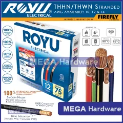 ROYU FLAT CORD WIRE #16 150M/BOX - One-Stop Shop Home Improvement Store  Philippines