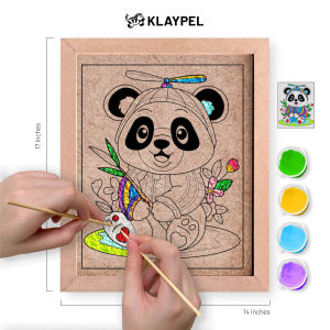 WWF Panda Hat | Master Kit | DIY Arts & Crafts | Large