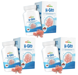 【Ship in 24h】EXP2028 100% Original KidGlow H-GRO Nutritional Height Booster Calcium 营养增高钙