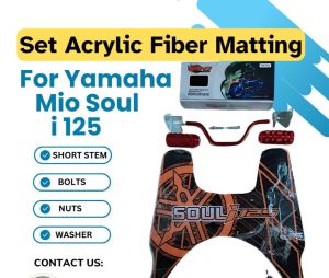 Mio Soul I 125 (Set) Acrylic Fiber Matting With Short Stem Slider