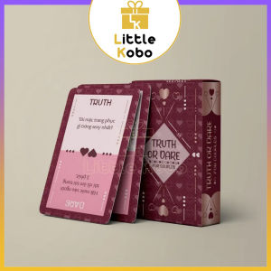 [Couple] Bộ Bài Truth Or Dare Nói Hay Làm Thật Hay Thách Cho Cặp Đôi Boardgame Thú Vị Hẹn Hò