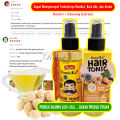 Happy Kemiriku Hair Tonic Extract Ginseng 125 ml Original Minyak Kemiri Penyubur Penumbuh Dapat Menumbuhkan Rambut Botak Bulu Alis Kumis Plus Gingseng Korea Heir Tonik. 