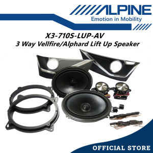 Alpine 3 Ways Lift Up Speaker For Toyota Vellfire / Alphard ANH30 Front Spk Liftup X3-710S-LUP-AV