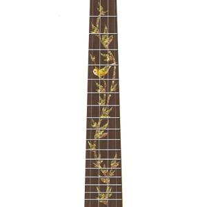 23inch Ukulele Bảng ghi chú Decal mỏng Inlay Sticker fretboard đề can đánh dấu miếng dán trang trí đàn ghi ta phụ kiện đàn guitar