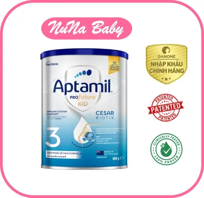 Sữa Bột Aptamil Cesarbiotik New Zealand số 1 2 3 Chính Hãng cho bé