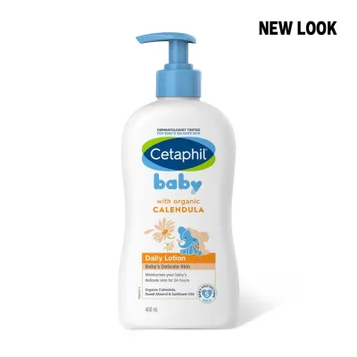 SG [Bundle of 5] Cetaphil Baby Wash & Shampoo Gentle 400mL With Organic Calendula Sunflower Seed Oil For Baby Newborn Sensitive SkinEXP 2028.3