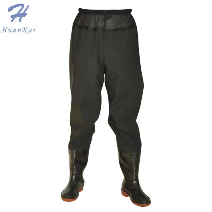 Huankai Waterproof Boots for Fishing Boot Foot Wader Wading Pants