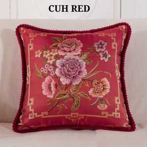Paket Sarung Bantal Sofa Dengan Isinya Import Mewah European Moroccan Style Classical l Cushion Pillow Cover Silk Premium 50x50 cm