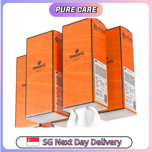 【Pure Care】 Botare Pleasant 4 Layers 320 Sheets Paper Plant Tissue Paper / Hanging Paper Towel