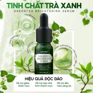 SERUM THÂM TRÀ XANH soHERBs 10ml - Hỗ trợ mờ thâm sáng da giảm thâm mụn