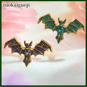 tuokaiguoji Vintage Cute Devil Bat Brooches Women Coat Clothing Badges Jewelry Accessries Gifts