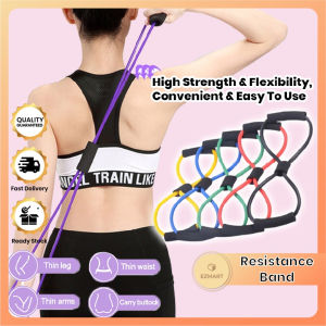 Huge Tree 8 Shape Resistance Band Yoga Elastic Rope Band Pulling Rope Chest Expander Home Gym Elastic Band Exercise Band