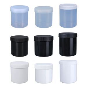 Wide Mouth Sealable Container With Freshness Lock Lid Plastic Jars Sealed PP Canister for Dry Goods Storage