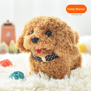 Plush Toys Multifunction Simulation Cute Bark Touch Reaction Remote Control Men Realistic Modeling